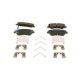 Set placute frana fata BOSCH pentru HYUNDAI ACCENT IV, ACCENT V, BAYON, I20 ACTIVE, I20 II, I20 III, SOLARIS 1.0-1.6D