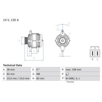 Alternator BOSCH