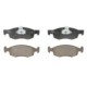 Set placute frana fata BOSCH DACIA LOGAN, LOGAN EXPRESS, LOGAN MCV, RENAULT LOGAN I 1.4-1.6LPG 02.07, 52.5 mm, 150.1 mm, 17.7 mm