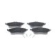 Set placute frana fata BOSCH pentru MERCEDES A (W176), B SPORTS TOURER (W246, W242), CLA (C117), CLA SHOOTING BRAKE (X117), GLA (X156), INFINITI Q30, QX30 1.5D-Electric 11.11