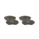 Set placute frana fata BOSCH pentru MAZDA E, MPV I, MPV II 2.0-3.0, dimensiuni 60.1mm inaltime, 139.1mm latime, 15.9mm grosime