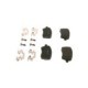 Set placute frana fata BOSCH pentru MERCEDES CITAN MIXTO 0.9-Electric, inaltime 52.7 mm, latime 116.4 mm, grosime 17.3 mm