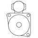 Demaror HC-CARGO 12V 1,1kW pentru AUDI A3, FORD GALAXY I, SEAT ALHAMBRA, SKODA OCTAVIA I, VW CADDY II, lungime 223mm, diametru flansa 76mm