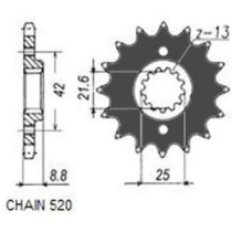 Pinion lant SUNSTAR