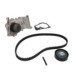 Set pompa apa + curea dintata CONTITECH pentru DACIA DOKKER, LODGY, LOGAN, SANDERO, LADA LARGUS 1.4-1.6 LPG 09.98, 96 dinti, 17 mm