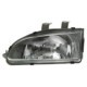 Far DEPO Lampa frontala Stanga H4 manual fara motoras argintiu pentru HONDA CIVIC V