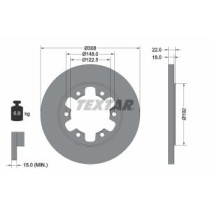 Disc frana TEXTAR