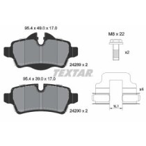 Set placute frana,frana disc TEXTAR