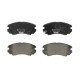 Set placute frana fata TEXTAR pentru HYUNDAI COUPE II, ELANTRA III, ELANTRA IV, SONATA IV, SONATA V, TIBURON, TUCSON, KIA MAGENTIS I, II, OPTIMA, SOUL