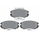 Set placute frana fata TEXTAR pentru HYUNDAI COUPE II, ELANTRA III, ELANTRA IV, SONATA IV, SONATA V, TIBURON, TUCSON, KIA MAGENTIS I, II, OPTIMA, SOUL