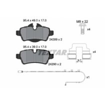 Set placute frana,frana disc TEXTAR