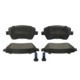 Set placute frana fata LPR pentru MERCEDES CITAN MIXTO, CITAN, DACIA DOKKER, DUSTER 0.9-Electric 01.03, inaltime 52.5 mm, latime 116.4 mm, grosime 17.3 mm