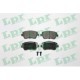 Set placute frana fata LPR pentru MERCEDES CITAN MIXTO, CITAN, DACIA DOKKER, DUSTER 0.9-Electric 01.03, inaltime 52.5 mm, latime 116.4 mm, grosime 17.3 mm