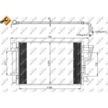 Condensator, climatizare NRF