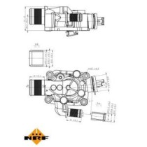 Termostat,lichid racire NRF