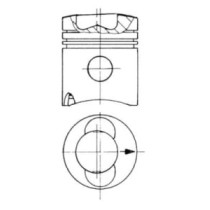 Piston KOLBENSCHMIDT