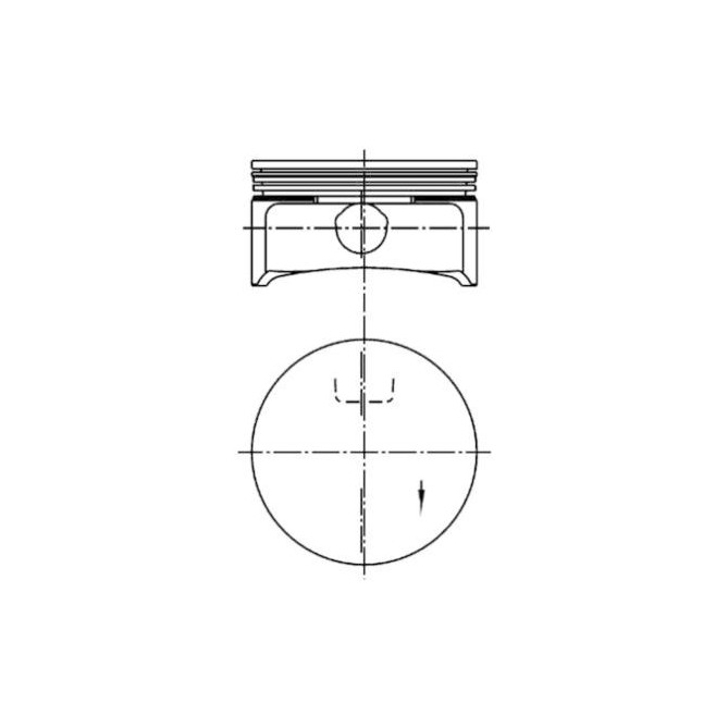 Piston KOLBENSCHMIDT