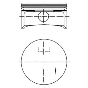 Piston KOLBENSCHMIDT