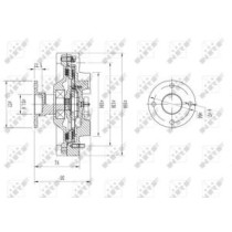 Cupla, ventilator radiator NRF