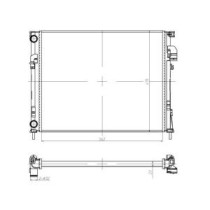 Radiator, racire motor NRF