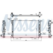 Radiator, racire motor NISSENS