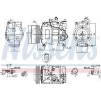 Compresor, climatizare NISSENS