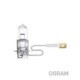 Bec far faza lunga OSRAM H3 12V 100W PK22S Super Bright halogen cutie 1buc fără certificare aprobare