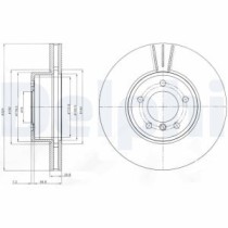 Disc frana DELPHI