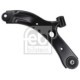 Brat suspensie roata FEBI fata stanga inferior SUZUKI SWIFT III 1.2-1.5 02.05- con 16.5 mm tabla de otel cu lagar