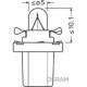 Bec bord OSRAM PBX5 12V 1,2W BX8,5D Standard cutie 10buc Bec cu mufa