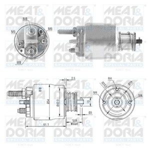 Solenoid, electromotor MEAT & DORIA