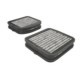 Filtru aer habitaclu FILTRON cu carbon activat pentru MERCEDES E T-MODEL S210, E VF210, E W210, S C215, S W220, MAYBACH 57, 62 210x227x45 mm