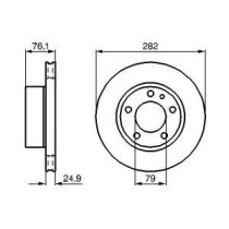 Disc frana BOSCH