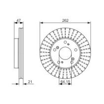 Disc frana BOSCH