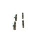 Set placute frana fata BOSCH pentru JAGUAR S-TYPE II, XE, XF I 2.0-4.2 01.99, inaltime 66.6 mm, latime 155.5 mm, grosime 19.0 mm