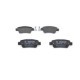 Set placute frana spate BOSCH pentru HONDA CR-V III, CR-V IV 1.6D-2.4, inaltime 42.1 mm, latime 108.8 mm, grosime 16.5 mm