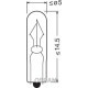 Bec lumini interioare OSRAM W1W 24V 1W W2X4,6D Standard 10 bucăți carton