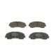 Set placute frana fata BOSCH pentru INFINITI Q50, Q60, QX50 II; NISSAN X-TRAIL III; RENAULT KOLEOS II 1.3-3.5H 04.13, dimensiuni 61.3mm x 151.9mm x 15.8mm