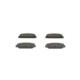 Set placute frana Spate BOSCH pentru MAZDA 323 F V, 323 F VI, 323 P V, 323 S VI, 6, 626 V, PREMACY, RX-7 I, MITSUBISHI GALANT IV