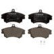 Set placute frana fata BOSCH pentru VOLVO S40 I, V40; MITSUBISHI CARISMA, COLT CZC VI, COLT VI; SMART FORFOUR 1.3-2.0 05.95-06.12