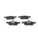 Set placute frana fata BOSCH pentru FIAT DOBLO, GRANDE PUNTO, PALIO, PUNTO, SIENA, STRADA 52.5mm x 151.4mm x 18.0mm