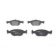 Set placute frana fata BOSCH pentru FIAT PUNTO, LANCIA Y 1.1-1.7D, dimensiuni: 52.0 mm inaltime, 151.4 mm latime, 18.0 mm grosime