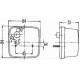 Lumini frana HELLA P21W rosu pentru montaj stanga/dreapta cu functie de lumini de frana, constructie halogen, compatibile cu diverse masini