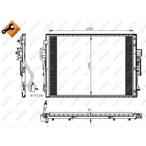 Condensator, climatizare NRF