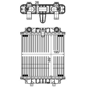 Radiator, racire motor MAHLE