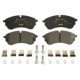 Set placute frana fata/spate TEXTAR pentru MAN TGE, VW CRAFTER, GRAND CALIFORNIA CAMPER 2.0D/Electric 09.16- 67.0mm x 163.6mm x 21.1mm