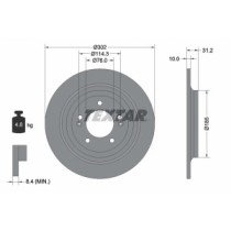 Disc frana TEXTAR