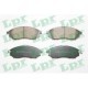 Set placute frana fata LPR pentru INFINITI Q45 III, NISSAN MAXIMA VI, MURANO I, MURANO II, NAVARA, PATHFINDER III, QASHQAI I, RENAULT KOLEOS I