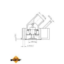 Termostat,lichid racire NRF