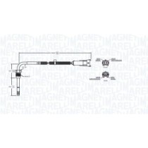 Senzor, temperatura gaze evacuare MAGNETI MARELLI